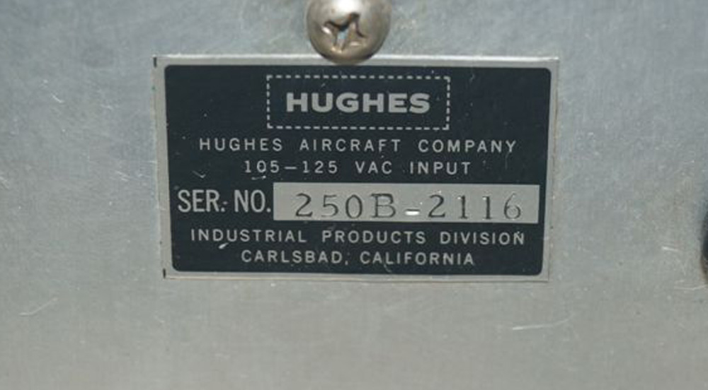 14631-HUGHES-HRW-250B-POWER-SUPPLY