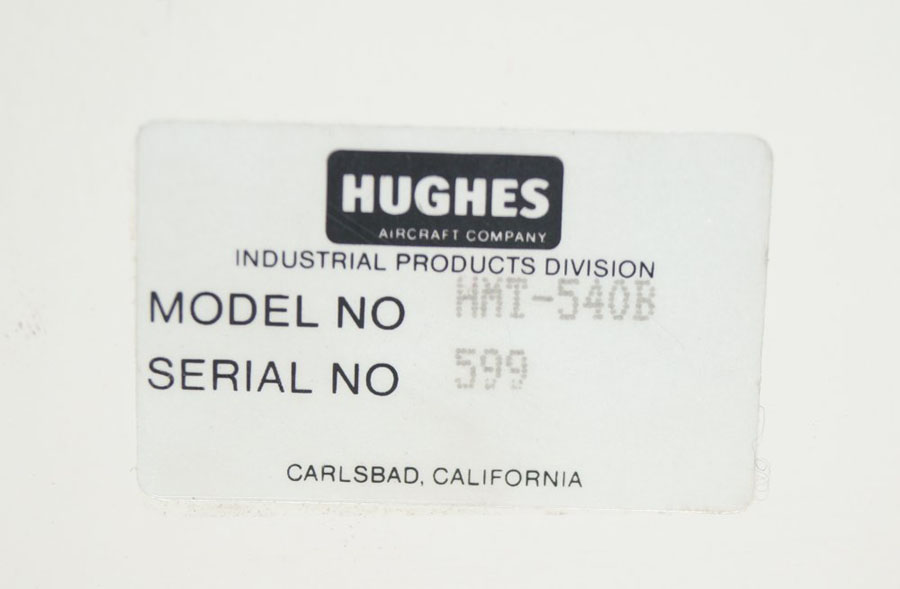 6616-HUGHES-HMT-540B-ELECTRODE-HEATER